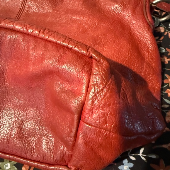 Liebeskind Burnt Orange Leather Crossbody Handbag - Picture 4 of 10